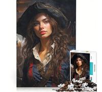 Jigsaw Puzzles for Adults1000 Piece Pirates Elegance, Relaxing Games, Decompressing Intellectual, Birthday Present,Travel Gifts, 50x75cm