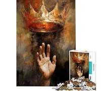 Jigsaw Puzzles for Adults1000 Piece Reaching The Crown Educational Challenge For Family Fun Toy Wall Decor Suitable for People Aged 14 And Above (38x26cm)