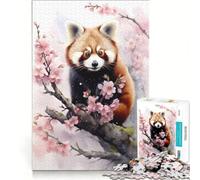Jigsaw Puzzles for Adults1000 Piece Red Panda Educational Game Difficult Hard Unique Birthday And Xmas Gifts 38x26cm