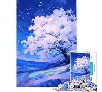 Jigsaw Puzzles for Adults1000 Piece Sakura Dreams Difficult And Challenge Presents for Women AntiStress Toys for Age 14+ Game (38X26cm)