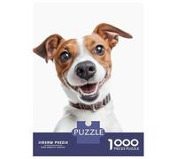 Jigsaw Puzzles for Adults1000 Piece Smiling Jack Russell Selfie Dog Adult Jigsaw Puzzle Toy Wall Decor Precision Cutting Deal As Gifts for The Whole Family 70x50cm/1000pcs