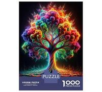 Jigsaw Puzzles for Adults1000 Piece The Neon Grove Adult Jigsaw Puzzle Hands-on Game Presents for Women for Birthday, Chrismas 52x38cm/1000pcs