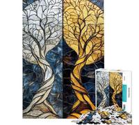 Jigsaw Puzzles for Adults1000 Piece Twilight Symphony︰ Duality of Light And Shadow Adult Jigsaw Puzzle Family Games Stress Reliever Unique Birthday And Gifts (size 50x75cm)