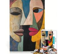 Jigsaw Puzzles for Adults1000 Piece Two Faces, Toy Wall Decor, Staycation Kill Time, Beautiful Design Game 38x52cm