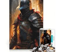 Jigsaw Puzzles for Adults1000 Piece Warrior of The Darkness Educational Game Challenging To Complete Challenging Game Gifts 38x52cm