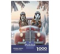 Jigsaw Puzzles for Adults1000 Piece Winter Forest Adventure Jigsaw for Adults Family Games Analysis And Logic Deal As Gifts for The Whole Family 70x50cm/1000pcs