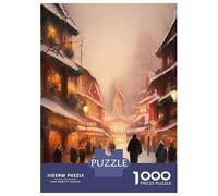 Jigsaw Puzzles for Adults1000 Piece Winter Warmth Jigsaw Puzzle Relax Games Difficult Challenge Stress Reduction Gifts 70x50cm/1000pcs
