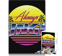 Jigsaw Puzzles for Adults1000 Pieces Always Hungry Impossible Game Birthday Present Gift For Birthdays Size 38x52cm