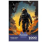 Jigsaw Puzzles for Adults1000 Pieces Astronaut Floating in Space-5 Teenager Puzzles Relax Games A Work of Art Unique Birthday And Xmas Gifts 70x50cm/1000pcs