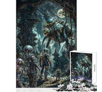 Jigsaw Puzzles for Adults1000 Pieces Beyond Alien Frontiers Educational Game For Family Fun Educational Toy Interesting Stress Reduction (50x75cm)