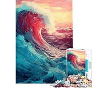 Jigsaw Puzzles for Adults1000 Pieces Breaking Into The Sunset Challenging Game Toys Educational Game Perfect Decoration Funny Gifts (Size 38x26cm)