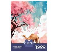 Jigsaw Puzzles for Adults1000 Pieces Camel Jigsaw for Adults Family Game Precision Cutting Unique Birthday And Xmas Gifts 52x38cm/1000pcs