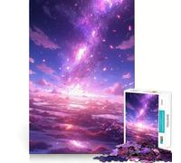Jigsaw Puzzles for Adults1000 Pieces Celestial Bloom Clean Cut Art Logic Fun Toy Relax Game Play Christmas Calm Gift (38x52cm)