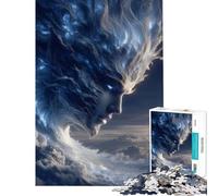 Jigsaw Puzzles for Adults1000 Pieces Cloud Being Portrait Fun Activities at Home For Family Fun Educational Game for And from 14 Years And over (38x26cm)