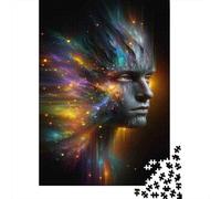 Jigsaw Puzzles for Adults1000 Pieces Cosmic Energy Portrait Adult Jigsaw Puzzle Fun Games Hand Speed Race Challenging Game Gifts 52x38cm/1000pcs