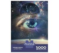 Jigsaw Puzzles for Adults1000 Pieces Cosmic Eye Fantasy Art Adult Jigsaw Puzzle Toy Wall Decor Analysis And Logic Challenging Game Gifts 70x50cm/1000pcs