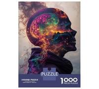 Jigsaw Puzzles for Adults1000 Pieces Cosmic Mind Explosion Adult Puzzles Relaxing Games But Fun And Humorous Fun Activities at Home 38x26cm/1000pcs