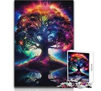 Jigsaw Puzzles for Adults1000 Pieces Cosmic Tree of Life Unity Learning Educational Relaxing Games Secret Santa Gifts (size 38x52cm)