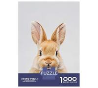 Jigsaw Puzzles for Adults1000 Pieces Cute Baby Rabbit Jigsaw for Adults Family Game Wall Decoration Challenging Game Gifts 52x38cm/1000pcs