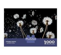 Jigsaw Puzzles for Adults1000 Pieces Dandelion Seeds Blowing in Wind Jigsaws for Adults Family Game Analysis And Logic Christmas Birthday Gifts 38x26cm/1000pcs