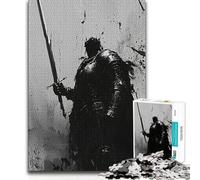 Jigsaw Puzzles for Adults1000 Pieces Dark Knight Silhouette Tough Challenge Birthday Gifts for Ages 14 And over 50x75cm