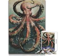 Jigsaw Puzzles for Adults1000 Pieces Depths of The Leviathan Learning Educational Relaxing Games Secret Santa Gifts (size 38x26cm)