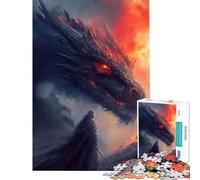 Jigsaw Puzzles for Adults1000 Pieces Dragon Slayer for Birthday, Chrismas Home Decoration Toy Wall Decor for Ages 14 And over (38x52cm)