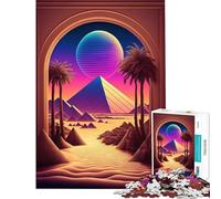 Jigsaw Puzzles for Adults1000 Pieces Electronic Eden Oasis 1000 Piece Jigsaws Toy Wall Decor Improve Memory Birthday Present, Gifts, (38x26cm)