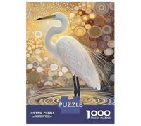 Jigsaw Puzzles for Adults1000 Pieces Elegant Crane Artwork Puzzle for Adults Brain Teaser Game A Work of Art Fun Activities at Home 70x50cm/1000pcs
