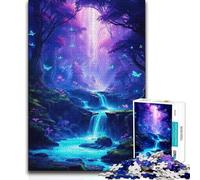Jigsaw Puzzles for Adults1000 Pieces Enchanted Grove Fairy Glen Toy Intellectual Game Birthday Present Birthday Gifts 38x52cm(1000pcs)