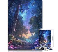 Jigsaw Puzzles for Adults1000 Pieces Enchanted Path Birthday Present Toy Wall Decor Suitable for Ages 14 And Up (size 50x75cm)