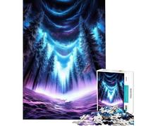 Jigsaw Puzzles for Adults1000 Pieces Ethereal Forest Glow Difficult And Challenge Difficult Hard Fun Games for And from 14 Years And over (50x75cm)