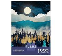 Jigsaw Puzzles for Adults1000 Pieces Evening Mist Jigsaw for Adults Family Game Precision Cutting Unique Birthday And Xmas Gifts 70x50cm/1000pcs