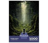 Jigsaw Puzzles for Adults1000 Pieces Fantasy Forest Pathway-2 Adult Jigsaw Puzzle Toy Wall Decor Analysis And Logic Challenging Game Gifts 38x26cm/1000pcs
