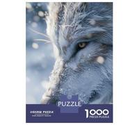 Jigsaw Puzzles for Adults1000 Pieces Fenrir The Norse Wolf Jigsaw for Adults Family Game Precision Cutting Unique Birthday And Xmas Gifts 52x38cm/1000pcs