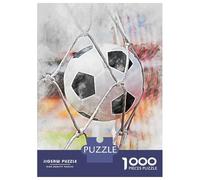 Jigsaw Puzzles for Adults1000 Pieces Football 4 Goal Puzzle for Adults Brain Teaser Game A Work of Art Fun Activities at Home 52x38cm/1000pcs