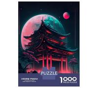 Jigsaw Puzzles for Adults1000 Pieces Forbidden Temple Jigsaw for Adults Family Game Wall Decoration Challenging Game Gifts 52x38cm/1000pcs