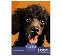 Jigsaw Puzzles for Adults1000 Pieces Funny Poodle Face Pixel Ar Adult Puzzles Relaxing Games But Fun And Humorous Fun Activities at Home 38x26cm/1000pcs