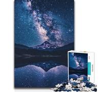 Jigsaw Puzzles for Adults1000 Pieces Galaxies Reflection Toy Intellectual Game Staycation Kill Time Great Gift (size 38x26cm)