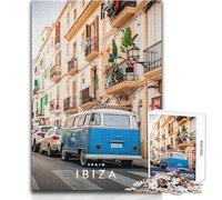 Jigsaw Puzzles for Adults1000 Pieces Ibiza Spain Educational Family Game Perfect Decoration Art Work Gift Size 50x75cm