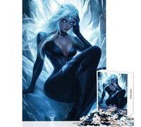 Jigsaw Puzzles for Adults1000 Pieces Ice Queen Fantasy Art Shared Joyful Family Experience Wonderful Christmas Surprise Gifts (50x75cm)