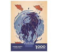 Jigsaw Puzzles for Adults1000 Pieces Japanese Wolf Jigsaw for Adults Family Game Precision Cutting Unique Birthday And Xmas Gifts 52x38cm/1000pcs