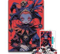 Jigsaw Puzzles for Adults1000 Pieces Jester Core Brainteaser Family Games Family Activities Educational Toy (50x75cm)