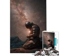 Jigsaw Puzzles for Adults1000 Pieces Knight's Prayers Difficult And Challenge Difficult Hard Fun Games for And from 14 Years And over (38x26cm)