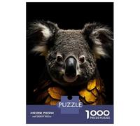 Jigsaw Puzzles for Adults1000 Pieces Koala Gold Dark Jigsaws for Adults Hands-on Game Enhance Memory Fun Activities at Home 52x38cm/1000pcs