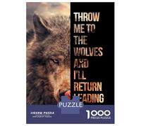 Jigsaw Puzzles for Adults1000 Pieces Leading The Pack Adult Puzzles Fun Games Difficult Challenge Fun at Home Activities, 70x50cm/1000pcs