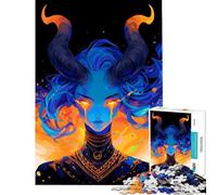 Jigsaw Puzzles for Adults1000 Pieces Magic Cenobite God Fantasy Challenging Game Toys Educational Game Perfect Decoration Funny Gifts (Size 50x75cm)