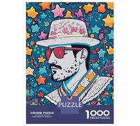 Jigsaw Puzzles for Adults1000 Pieces Male Fashion Icon Puzzle for Adults Brain Teaser Game A Work of Art Fun Activities at Home 38x26cm/1000pcs