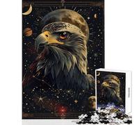 Jigsaw Puzzles for Adults1000 Pieces Mighty Eagle Tarot Cards Home Decoration Toys Gifts Ideas Brain Teaser Game Enhance Love between Couples size 38x52cm
