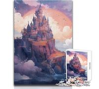 Jigsaw Puzzles for Adults1000 Pieces My Kingdom Soothing Relaxing Leisure Time Accurate Interlock Precision Toy Size 38x26cm